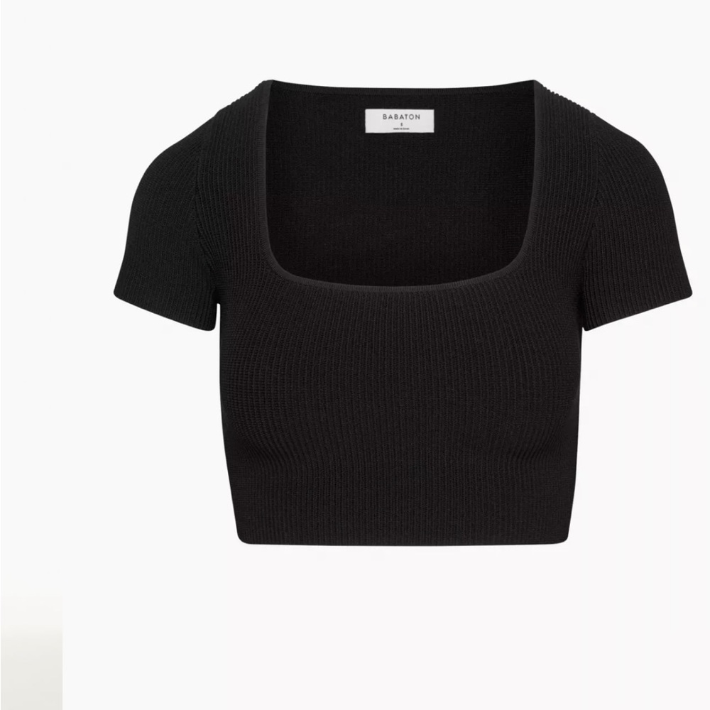 Babaton Sculpt Knit Squareneck Top